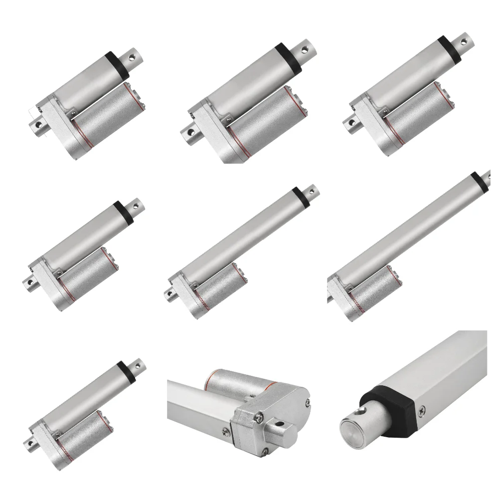 900N 20mm Short Stroke 12V 24V DC Electric Linear Actuator Compact for Lift Table Platform Equipment