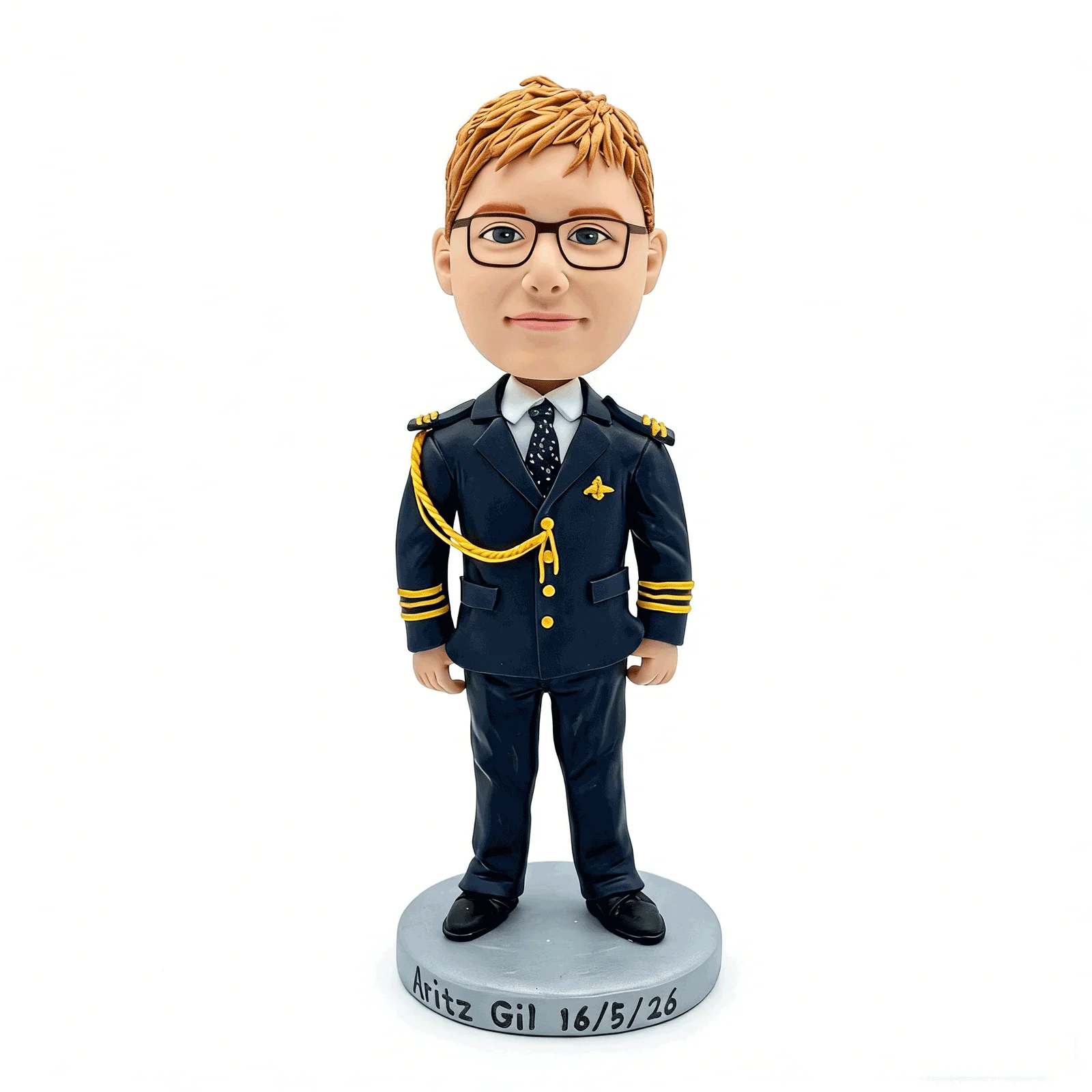 Custom Bobblehead Personalized from Photo, Handmade Customized Bobble Head Doll, Unique Personalized Gift  Collectible Figurine