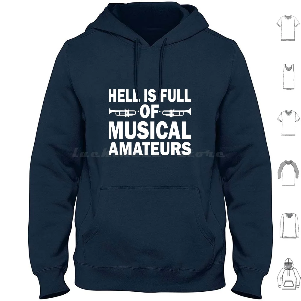 Active Band Sticks The Tempo Sound Hell Is Full Of Musical Amateurs High School Music Teacher Trumpe T Shirt 6Xl Cotton Cool