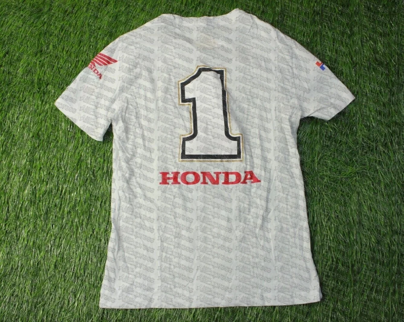 

Honda Мужская новая одежда для гонок на мотоциклах с граффити, быстросохнущая модная футболка с короткими рукавами и веером, топы, культурная рубашка, детская одежда для мальчиков