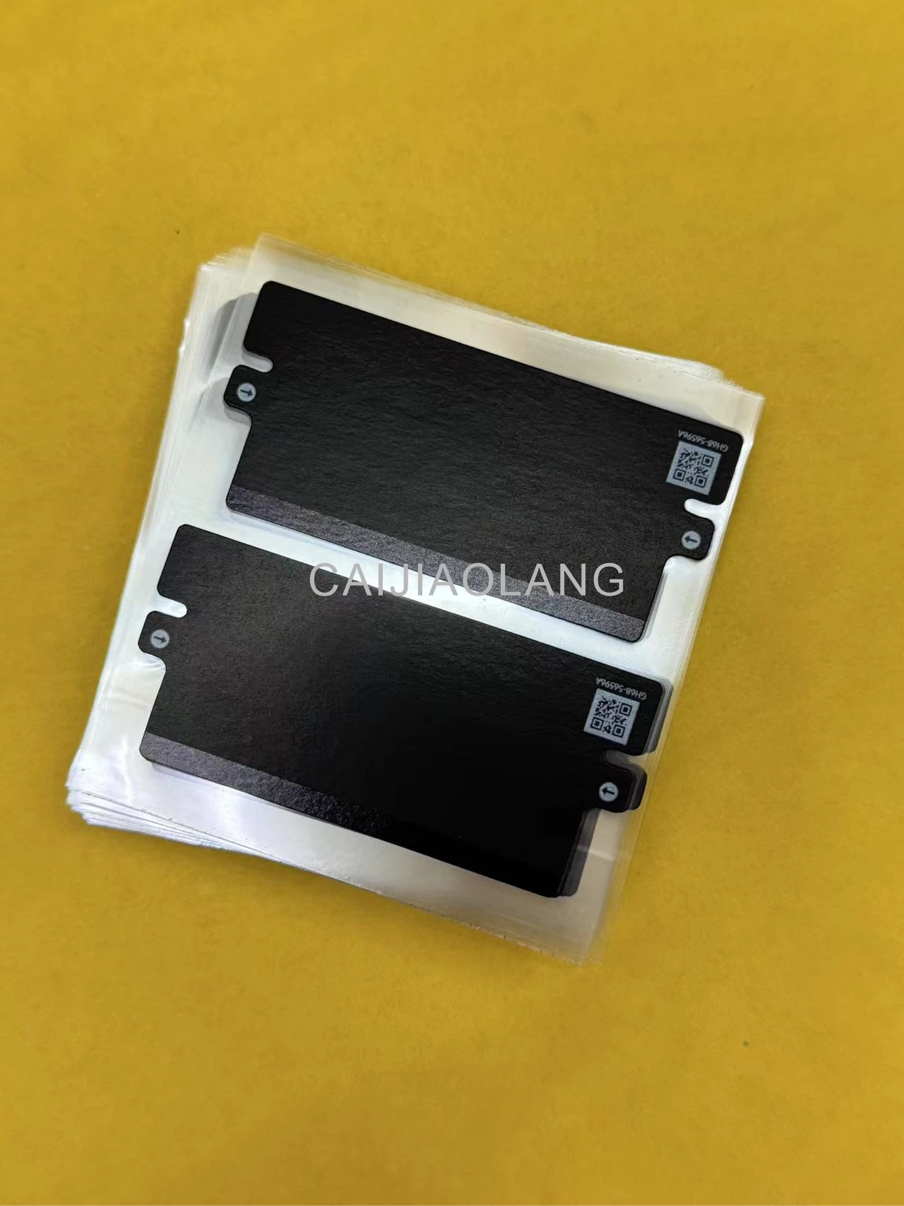 100pcs/lot white Arrow Marker Indicator Stickers for Galaxy 33mmX70mm  S25 S25Ultra Plus Fold 5 White Box Seals Label Stickers
