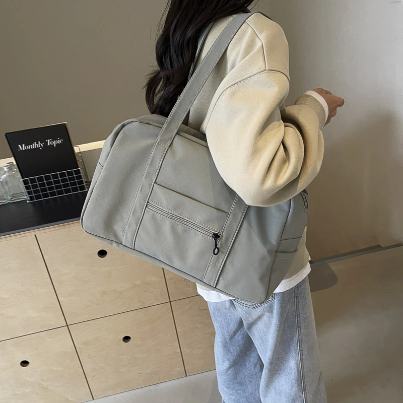 2025-venda-quente-nailon-ziper-casual-cor-solida-versatil-sacos-de-viagem-alta-qualidade-grande-capacidade-sacos-ombro-fresco-para-mulher