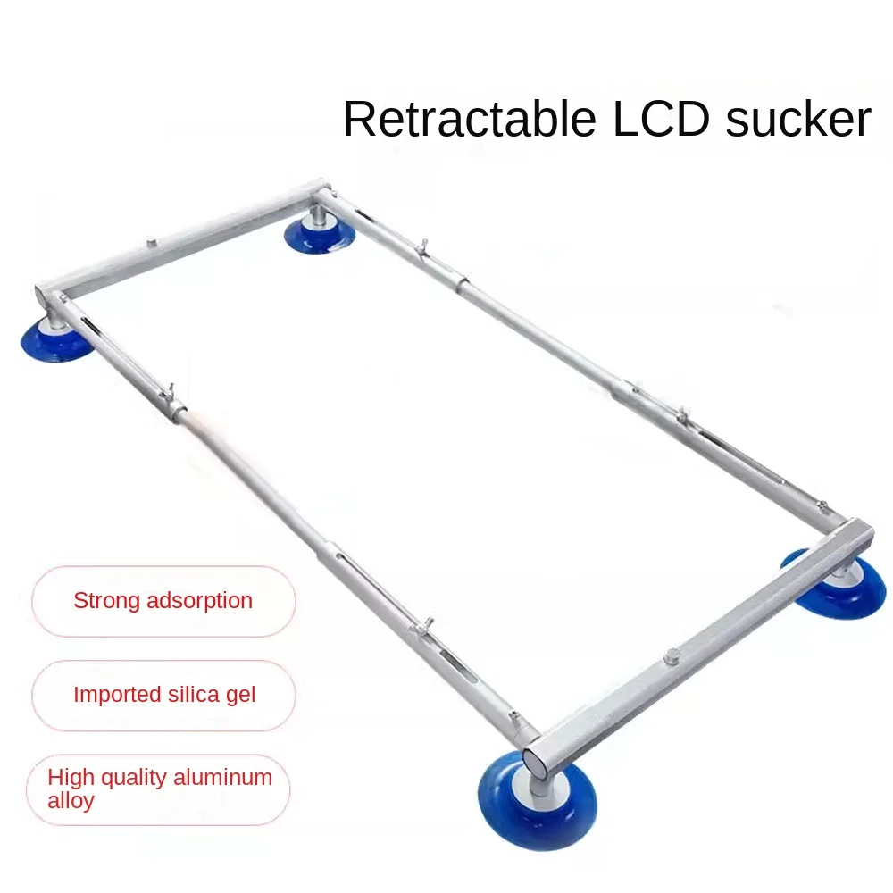 4 Suction Cup LED LCD TV Screen Sucker Glass Vacuum Sucker Vacuum Lifter TV Screen Sucker Retractable 4 Jaw Suction Cup