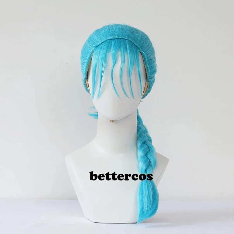 2025 22 bulma cosplay buruma peruca azul trançado tigre clipe rabo de cavalo tranças resistente ao calor cabelo sintético papel de halloween pla