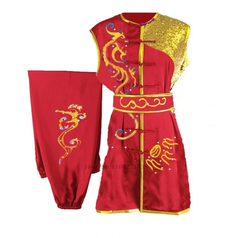 2024 martial arts sets men classic kung fu uniform chinese traditional wushu set warrior exercise tai chi performance clothing