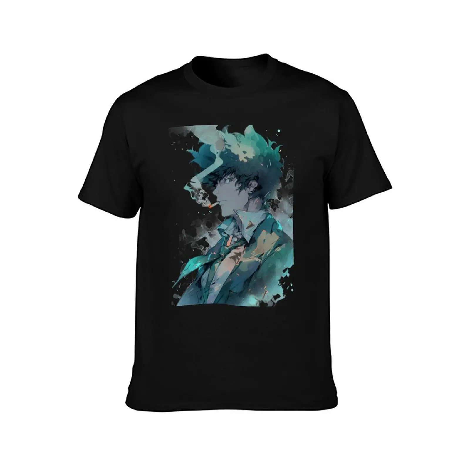 Space Cowboy - Spike Spiegel T-Shirt Running Performance Short Sleeve Tee T-Shirt