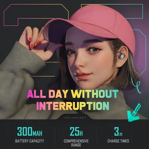 Imagen 2 del producto ONIKUMA T20 auriculares para juegos 2025New auriculares inalámbricos giratorios con diseño abatible estéreo HiFi auriculares intrauditivos con Control táctil con micrófono