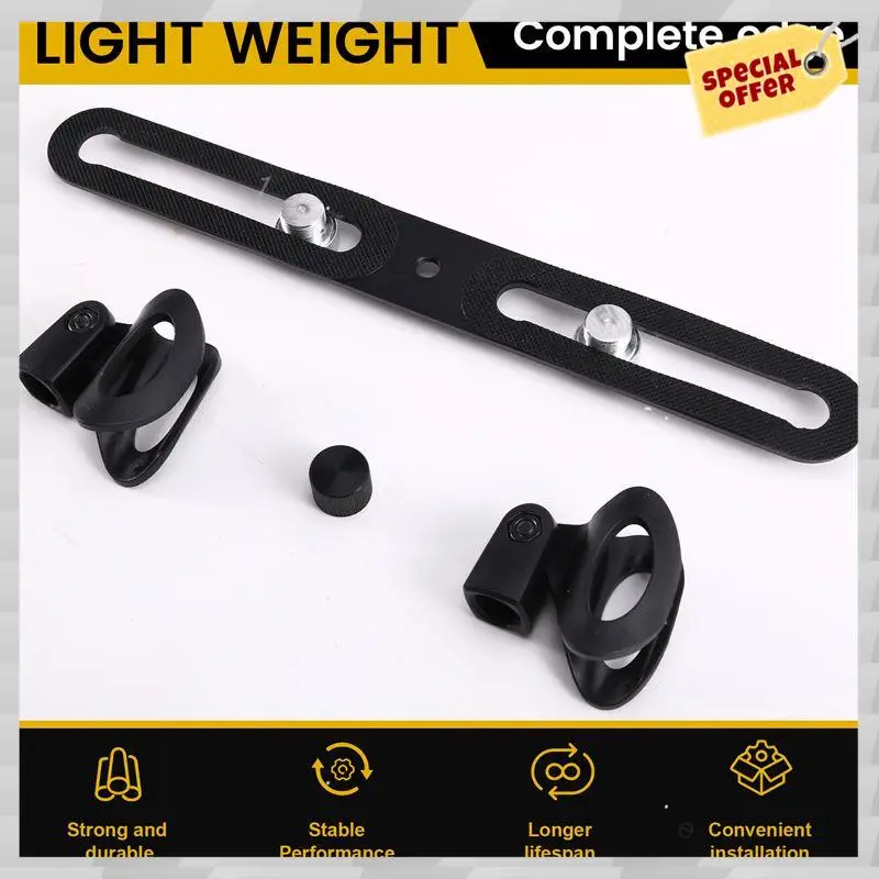 24-Hour Delivery Bar Microphone Clip Stand With Base Mic Holder For Live Streaming Microphone Support