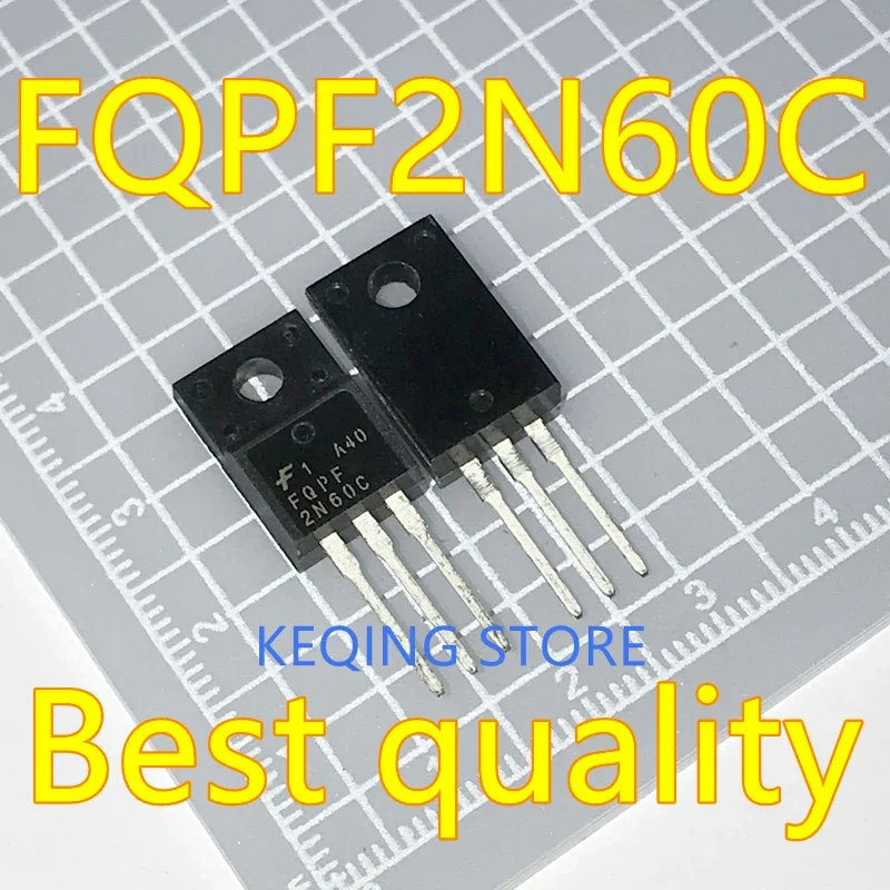 1PCS/10PCS FQPF2N60 2N60C