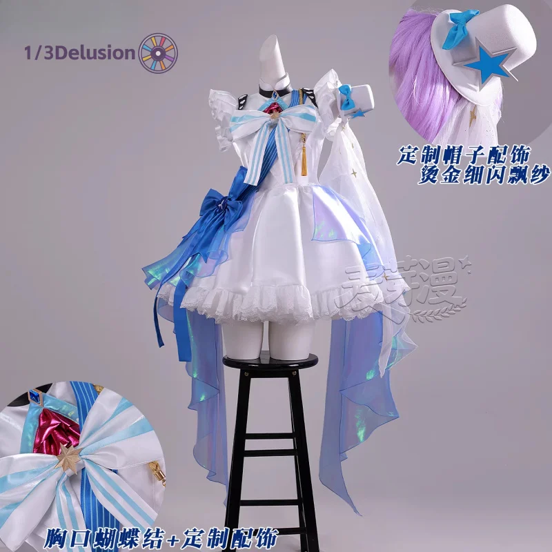 

1/3Delusion Store Luo Tianyi Cosplay Costume Women Fancy Party Suit Halloween Carnival Uniforms Anime Clothing