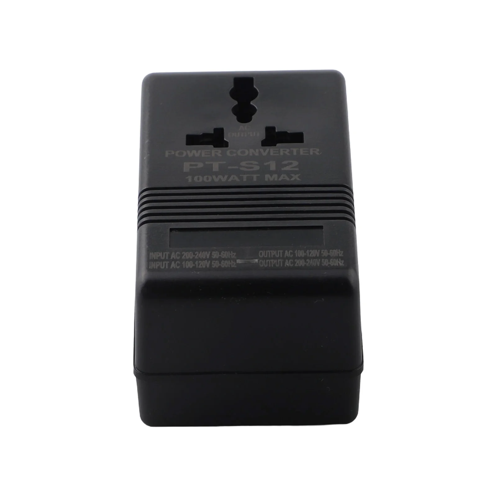 100w Voltage Transformer 110/120v To 220/240v Converter Good Quality PC Material Power Converter For Stereo And Tape Recorders