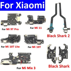 USB Charging Port Dock Charger Plug Connector Board For Xiaomi Mi 10 T Lite 11 9TPro Mix 3 Black Shark 2 For POCO F1 F3 M3 X3