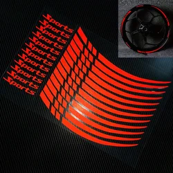 12x Car Wheel Decoration Stickers Wheel Decals Stickers Motorcycle Bicycle Wheel Rim Stripe Wheel Decal Tape Sticker Reflective