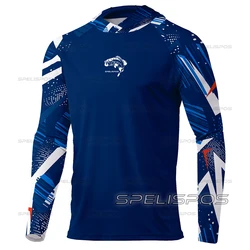 Fishing Shirts UPF 50+ Running T-shirt Beach Gear Hoodies Summer Breathable Riding Tops Wear Quik Dry Outdoor Surfing Hooded