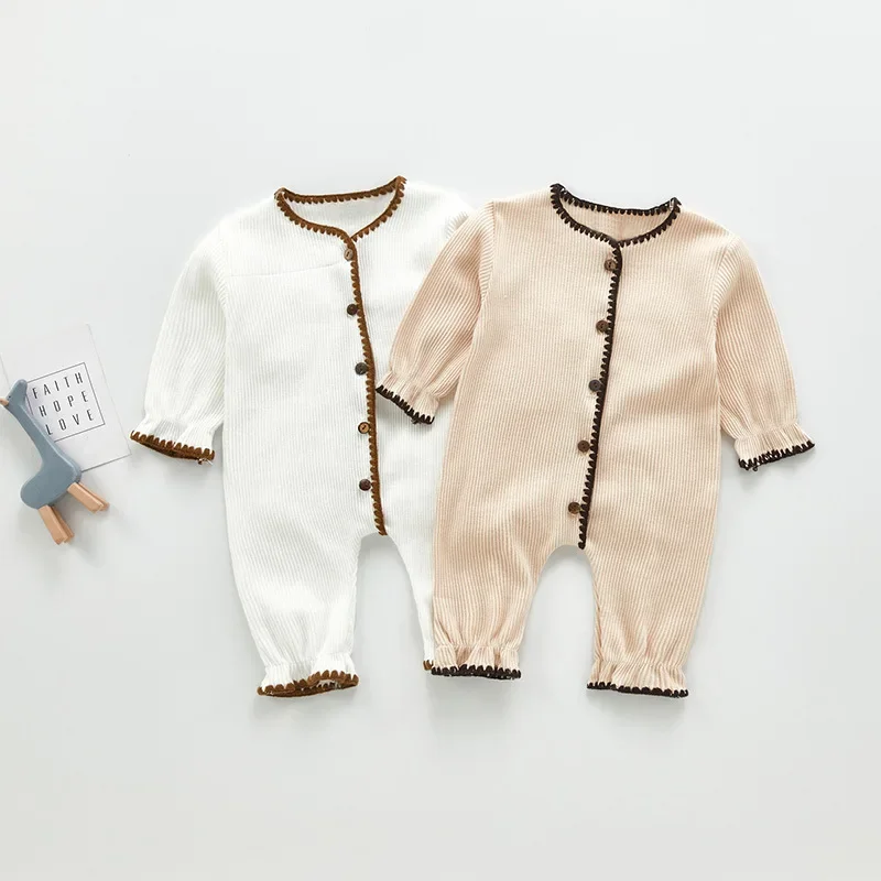 

Infant and Young Children Autumn Newborn Clothes Romper Baby One-piece Clothes Cotton Bag Fart Clothes Long Sleeves