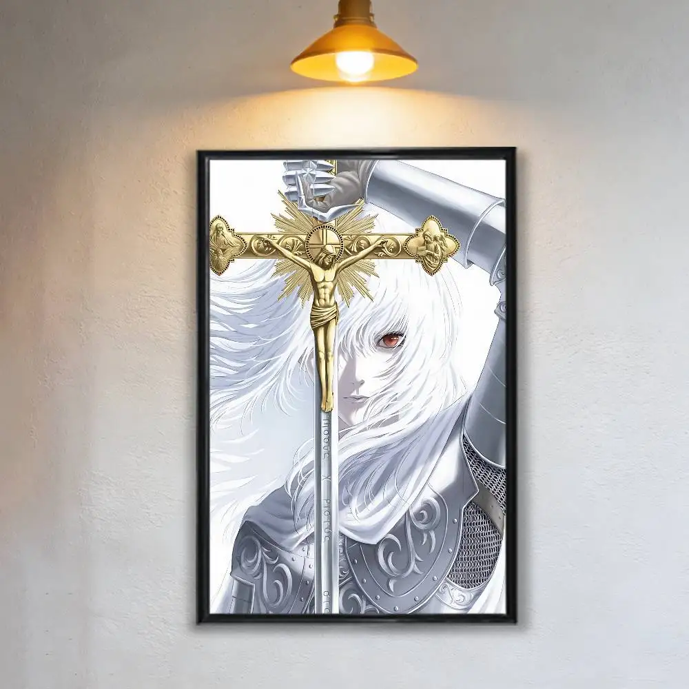 Warriors Armor Guts Berserk Griffith Poster Poster Paper Print Home Living Room Bedroom Entrance Bar Cafe Painting Decoration view 4