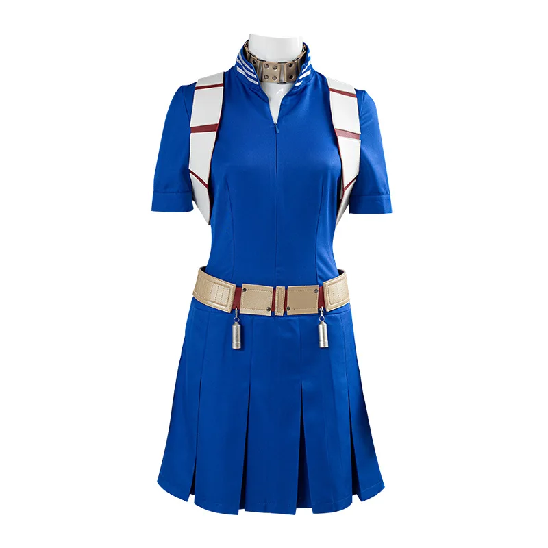 Vestido de Cosplay de My Hero Academia Shoto Todoroki, uniforme de batalla azul de Boku No Hero Academia, disfraz de Halloween para mujeres y niñas