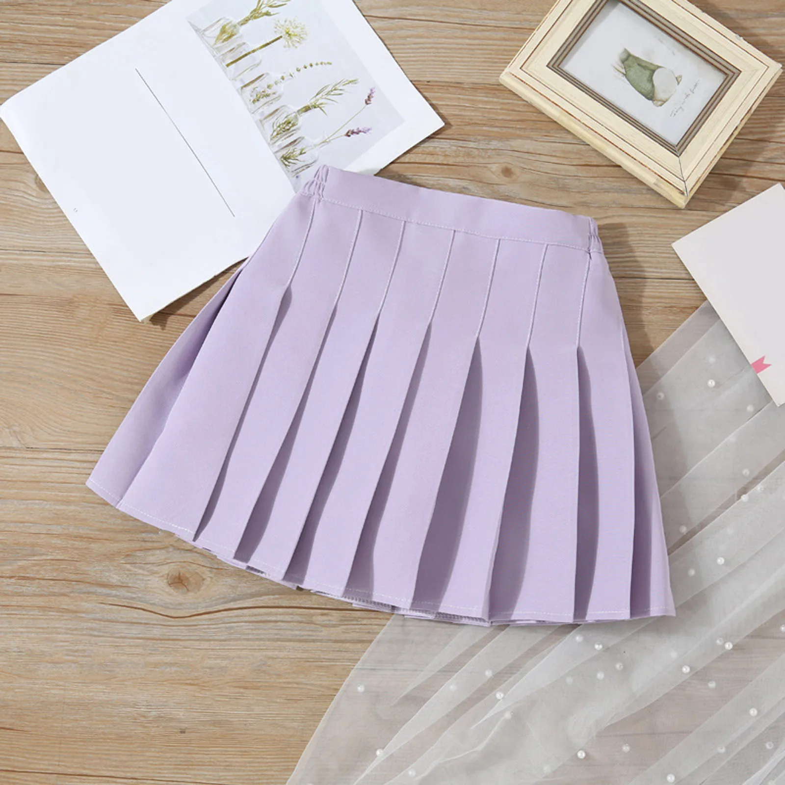 3-16 Years School Uniform Children Short Skirt Kids Pleated Skirt Baby Toddler Teenage Girl Clothes Student Girls A-Line Skirts