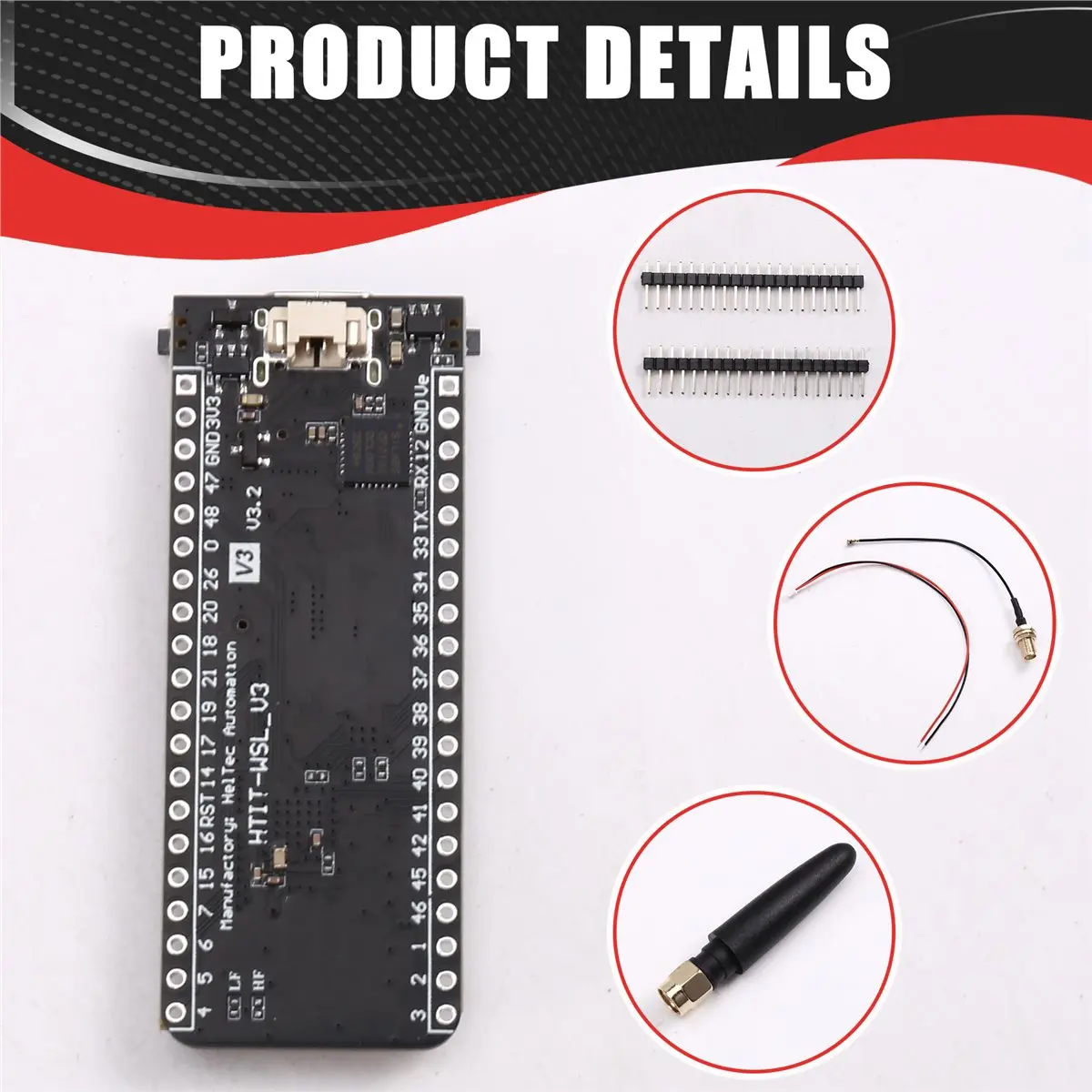 Can buy 433-510MHZ Wireless Stick Lite V3 ESP32+LoRa Development Board Compatible with ESP32-S3 Node Type-C