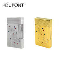 ST Dupont L1/L2 Options Premium Soft Flame Butane Lighter Firework Engraved Firework patterns Lighter Collection