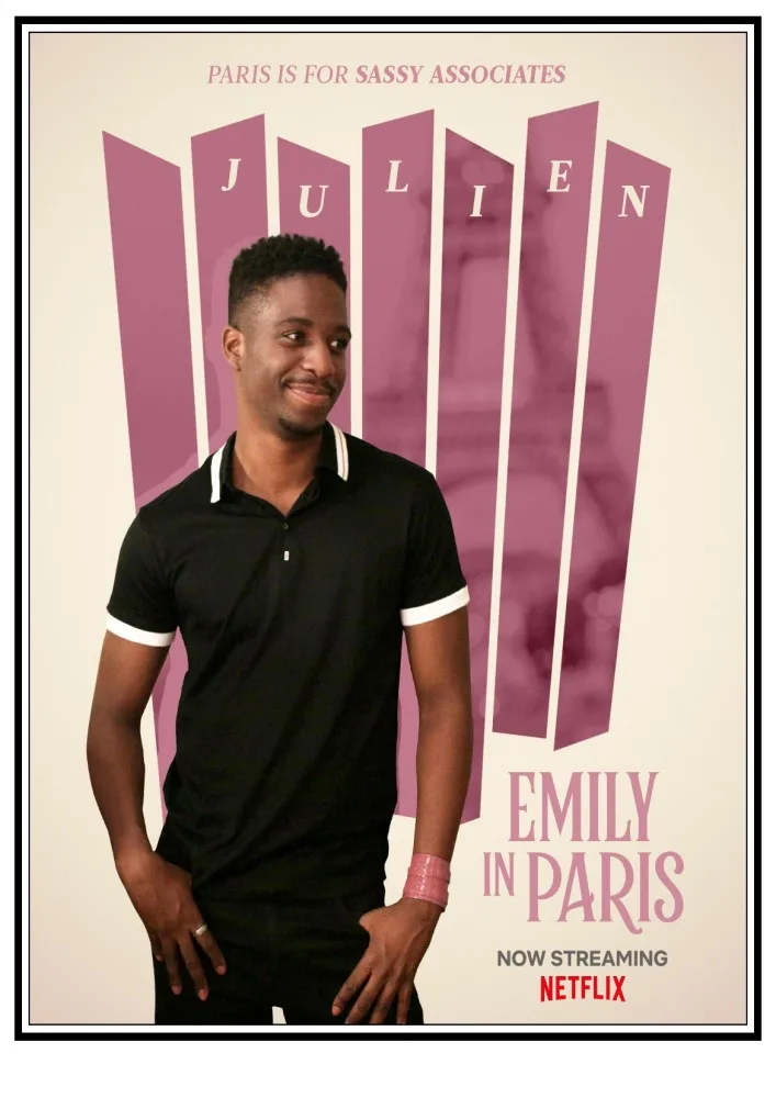 Emily in Paris Movie Print Art Canvas Poster per soggiorno Decor Home Wall Picture