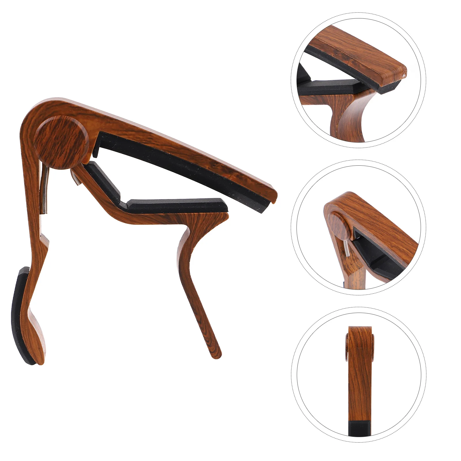 

Zinc Alloy Guitar Capo -Resistant Multi-Function Practical Clip For Music Teachers Beginners Durable Capo Clamp Part