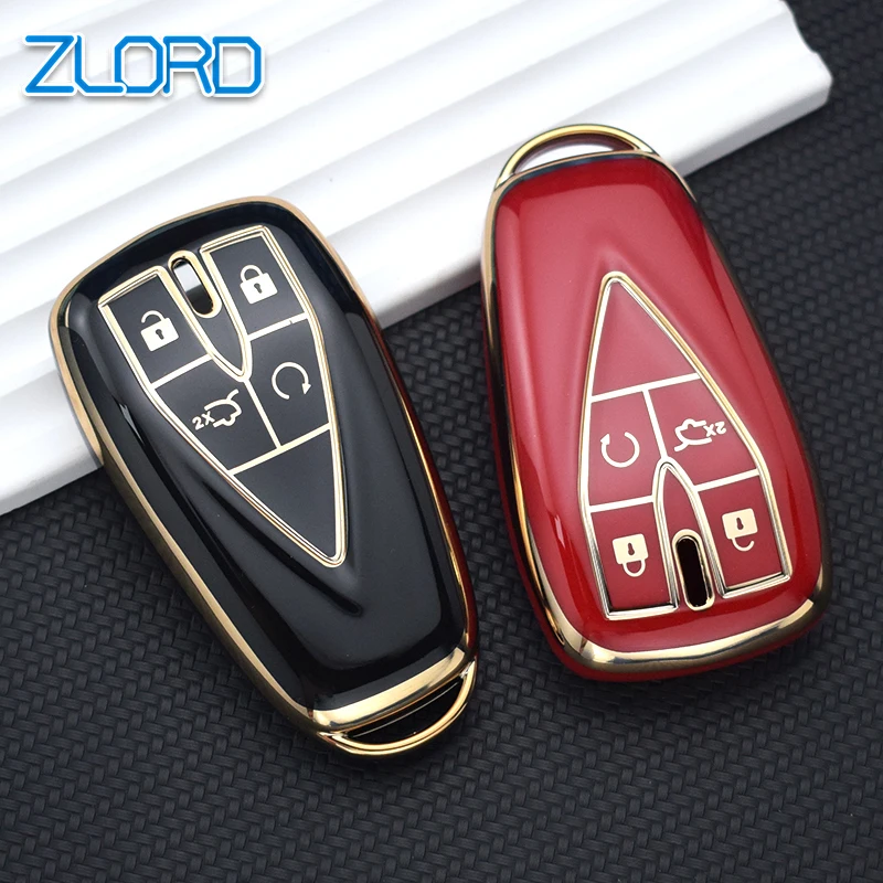 4 5 Button Car Key Fob Case Cover Shell For Changan CS35 PLUS CS75PLUS CS55PLUS Eado UNI-T Oushang X5 X7 EV 2020 Accessories