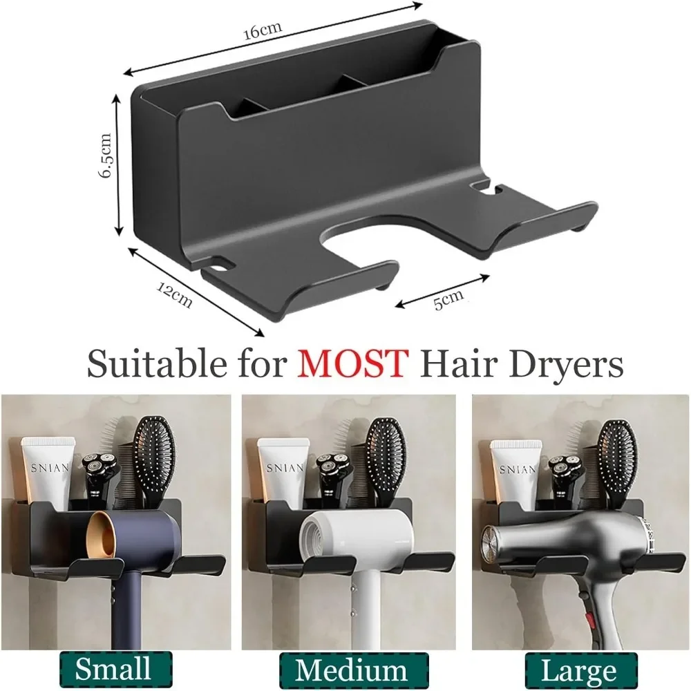 Halter Wand Trockner Wiege Haarglätter Ständer Haartrockner Organizer Box Kunststoff Organizer Haartrockner