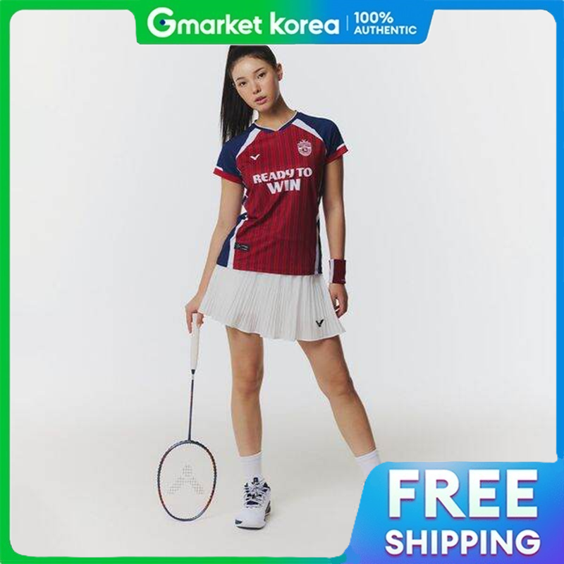 Victor 2026SS K-61300/A Crystal Line Váy Trắng Thi Đấu Nữ