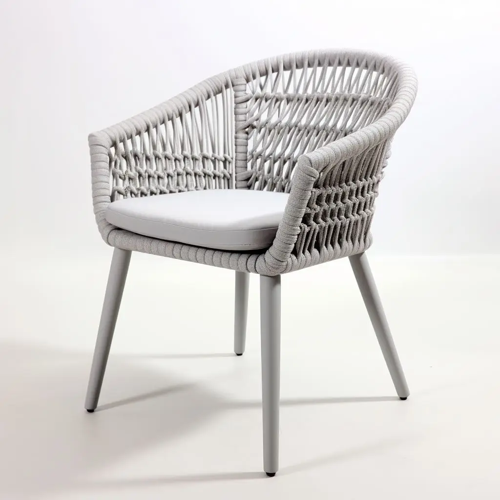 Hot Selling New Design Metal Rattan Outdoor and Indoor Restaurant Chair