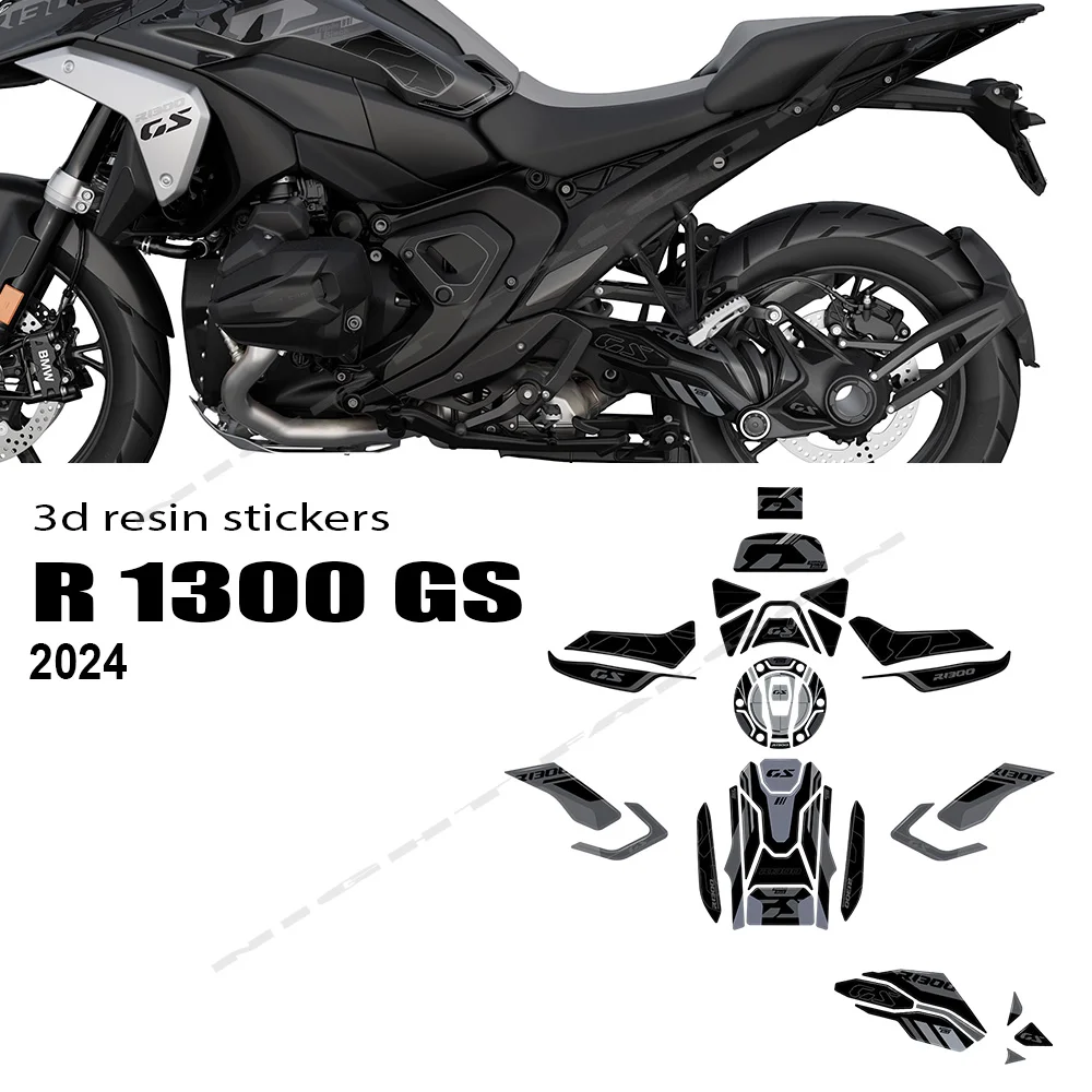 

3D Epoxy Resin Complete 3D Sticker Kit Motorcycle Accessories for R1300GS R 1300 GS 2024