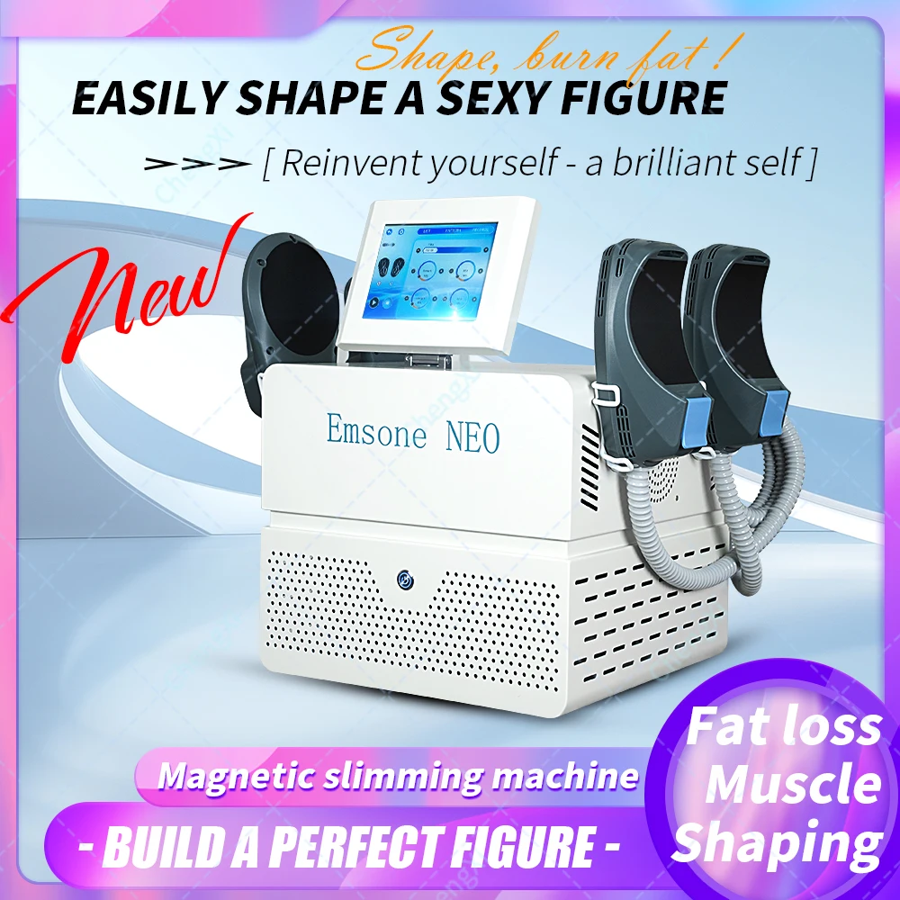 

Portable slimming machine Emsone NEO HIEMT muscle stimulation RF fat burning beauty device 6500W 200Hz