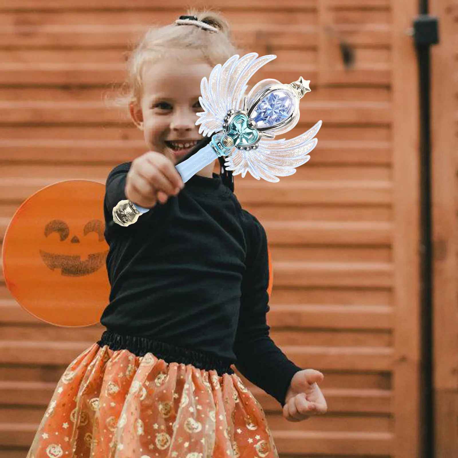 

Светящаяся волшебная палочка для девочек, светящаяся палочка принцессы с дизайном в виде крыльев, милая светящаяся палочка для вечеринок, реквизит для фотосессий, фестивалей