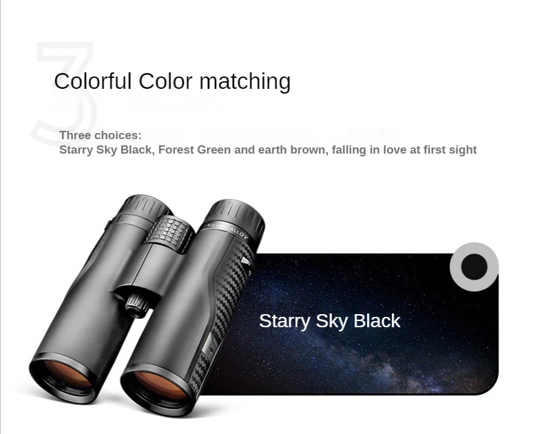 Shuntu Powerful ED Binoculars 8x42 10x42 Long Range IPX7 Waterproof Bak4 Prism SMC Optical Coating For Hunting Camping Travel