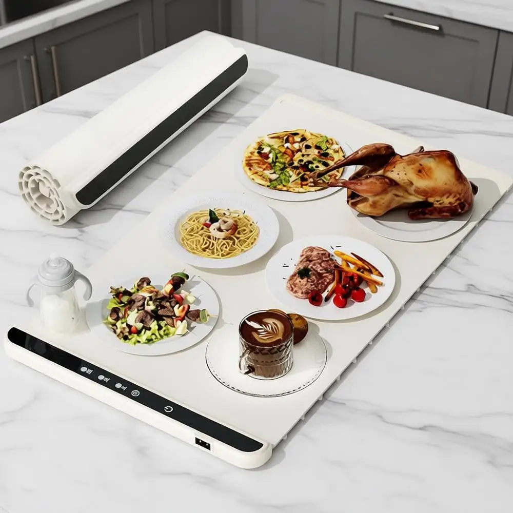 

Электрические подогреваемые подносы для еды, портативные грелки для блюд, подогреватели для фуршетов и вечеринок, подогреваемые подносы для буфетов