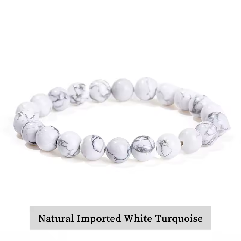 JD Natural Stone Beads Bracelet Amethyst Tiger Eye Crystal Quartz Agate Gem Beads Bangles Women Men Reiki Healling Jewelry Gift - Image 38