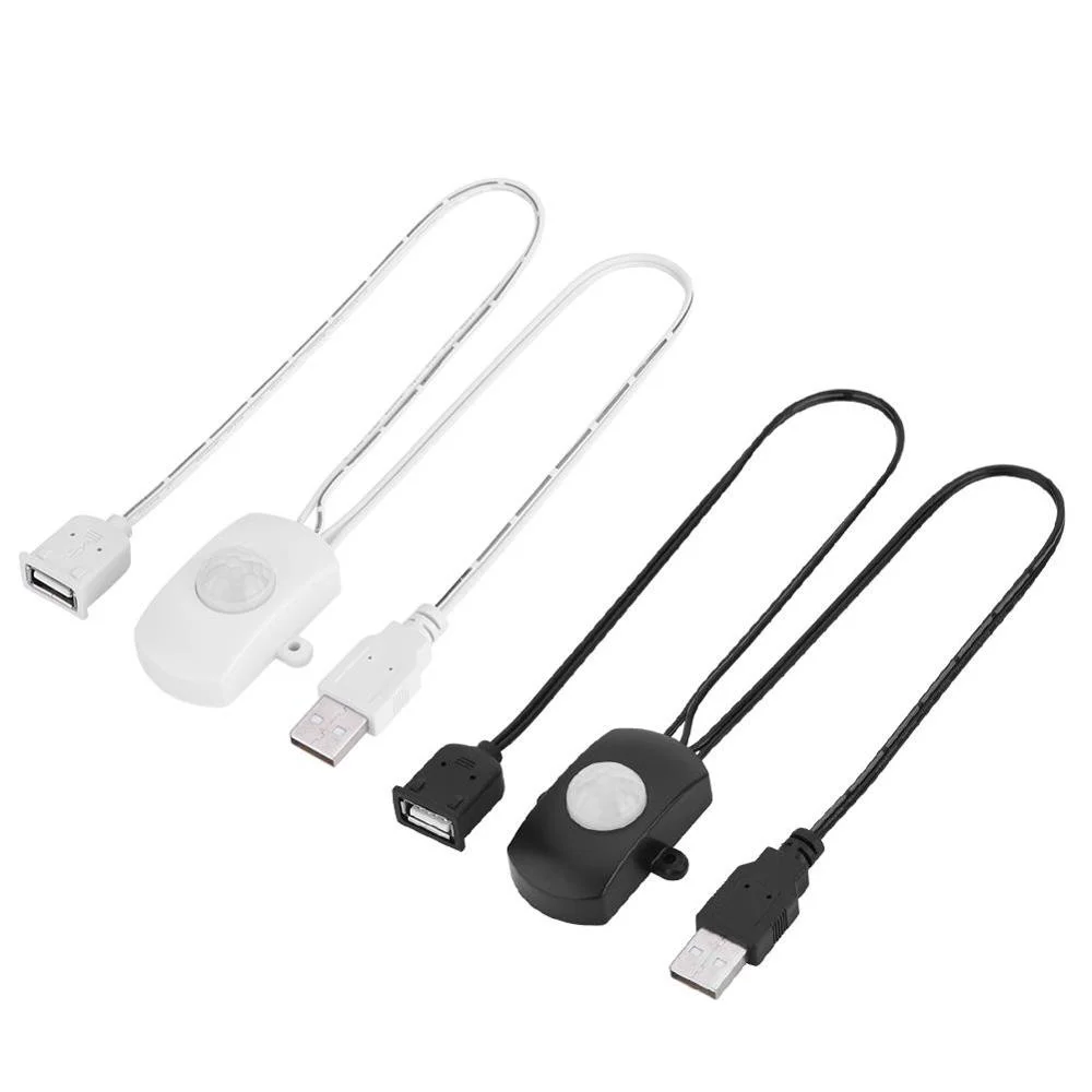 USB 5V PIR Motion Sensor Switch Body Infrared Human Motion Sensor Detector Switch For 5V 2835 5050 LED Light Strip for Lighting