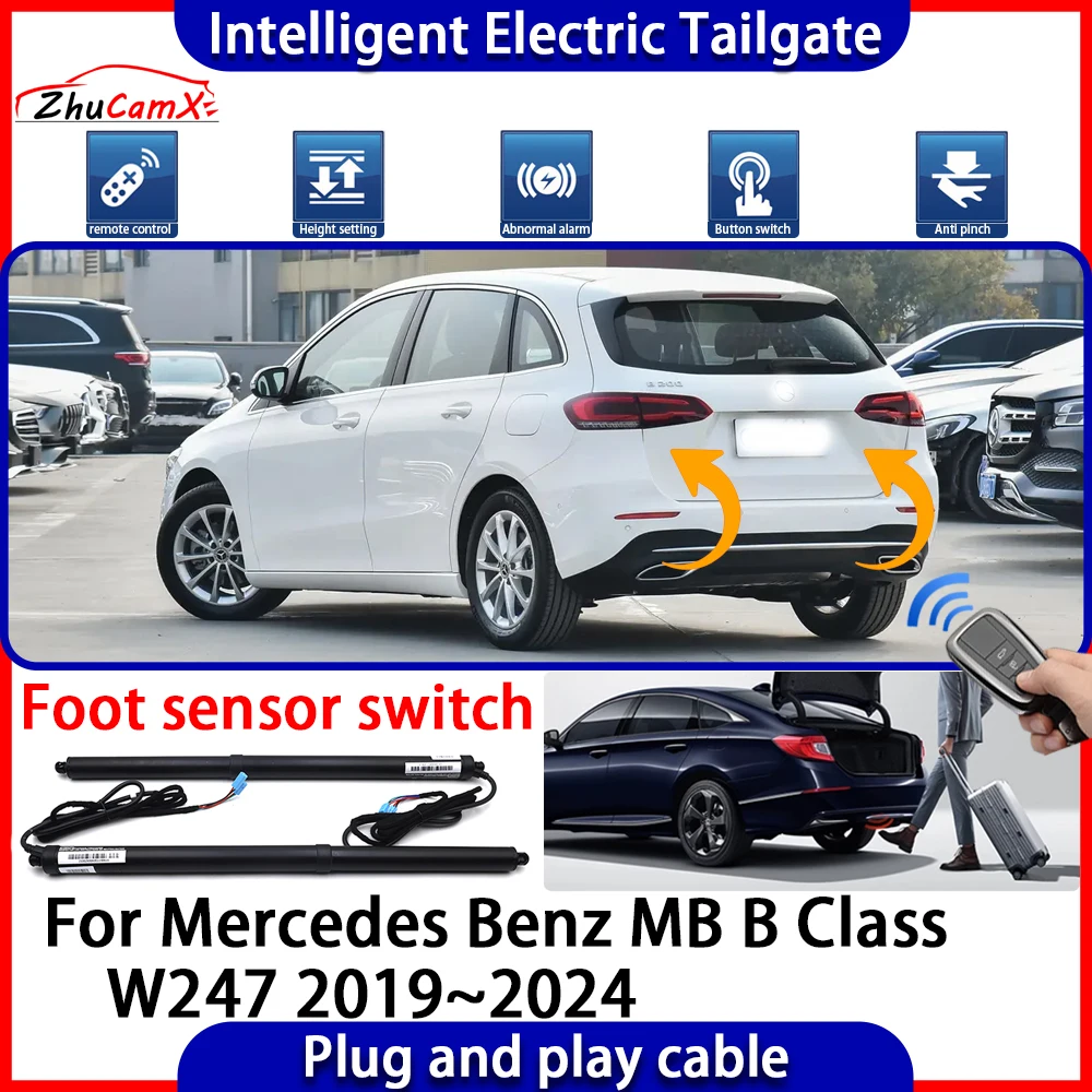 

Car Automatic Lifting kit Opening Trunk Intelligent Electric Tail Gate Lift Tailgate for Mercedes Benz MB B Class W247 2019~2024