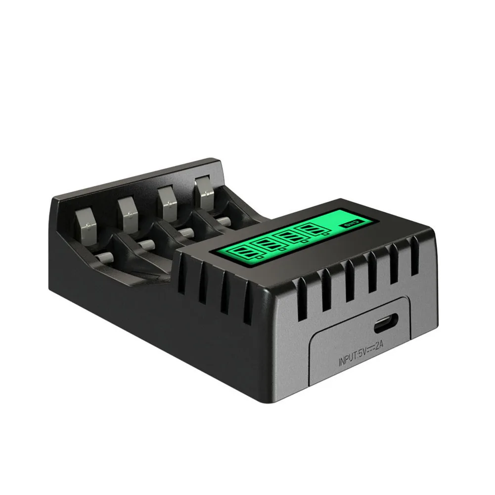 لا شيء مكونات شاحن بطارية 1800mAh 1 قطعة شاحن بطارية مكونات إلكترونية لشاشة الكريستال السائل AA/AAA لا شيء العلامة التجارية الجديدة