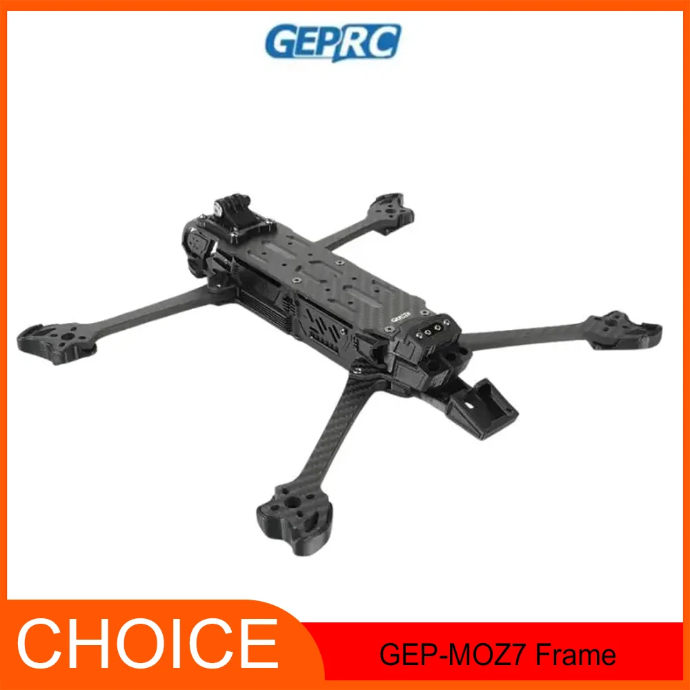 

GEPRC GEP-MOZ7 Frame 320mm Wheelbase 6mm Arm for FPV Freestyle & 7-7.5inch Long Range Drones DIY Parts