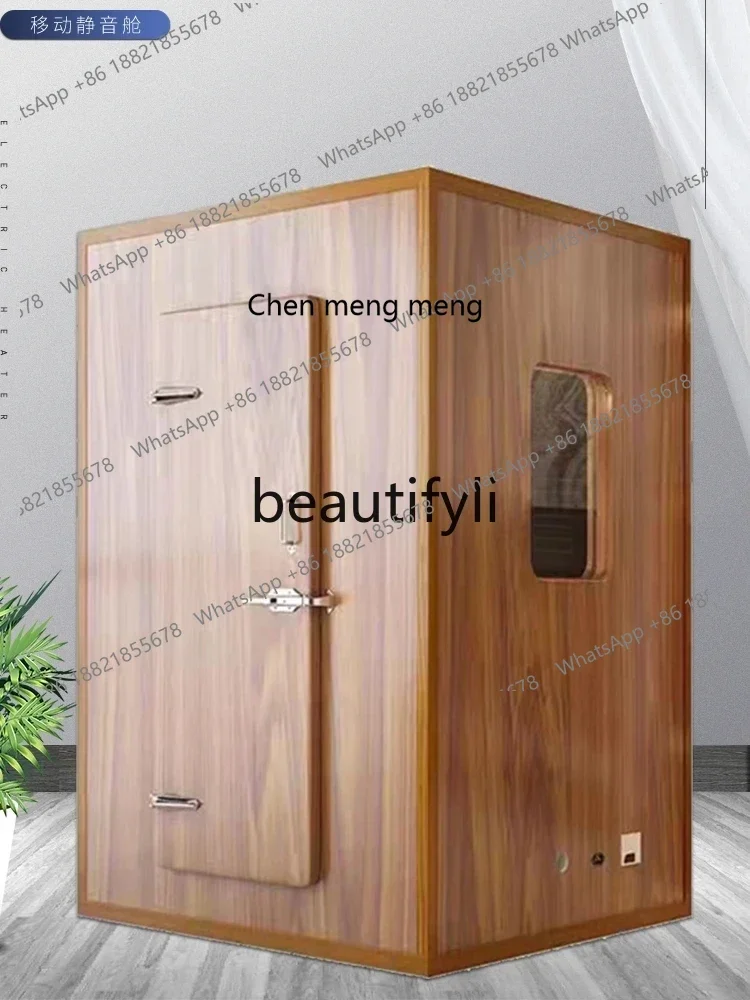 Z189 Soundproof room Household mobile drum set, piano room, recording studio, small KTV anti-disturbance sleep compartment   Y
