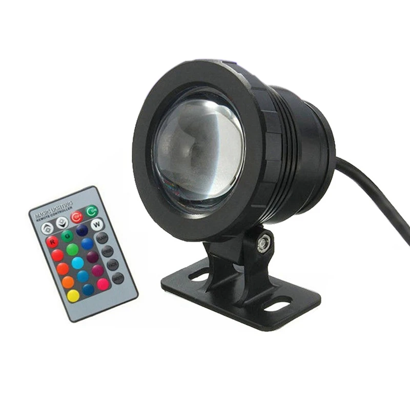 New-Outdoor Fountain Pool Spotlight Fountain Aquarium Swimming Pool Lighting With Plug Pool Light Fountain Light EU Plug