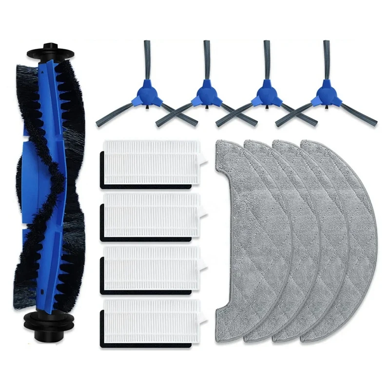 Accessory Set Replacements As Shown Plastic For Lydsto G1 / Coredy R750 / Polaris PVCR 1226 Robot Vaccum Cleaner