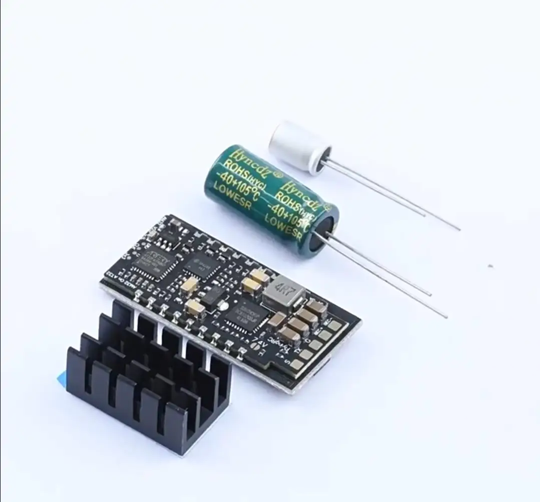 

FlyingRC AM32 ESC V2.5 70A Бесщеточный ESC с одним корпусом, золотая герметичная модель автомобиля BEC, кроссоверная машина FPV