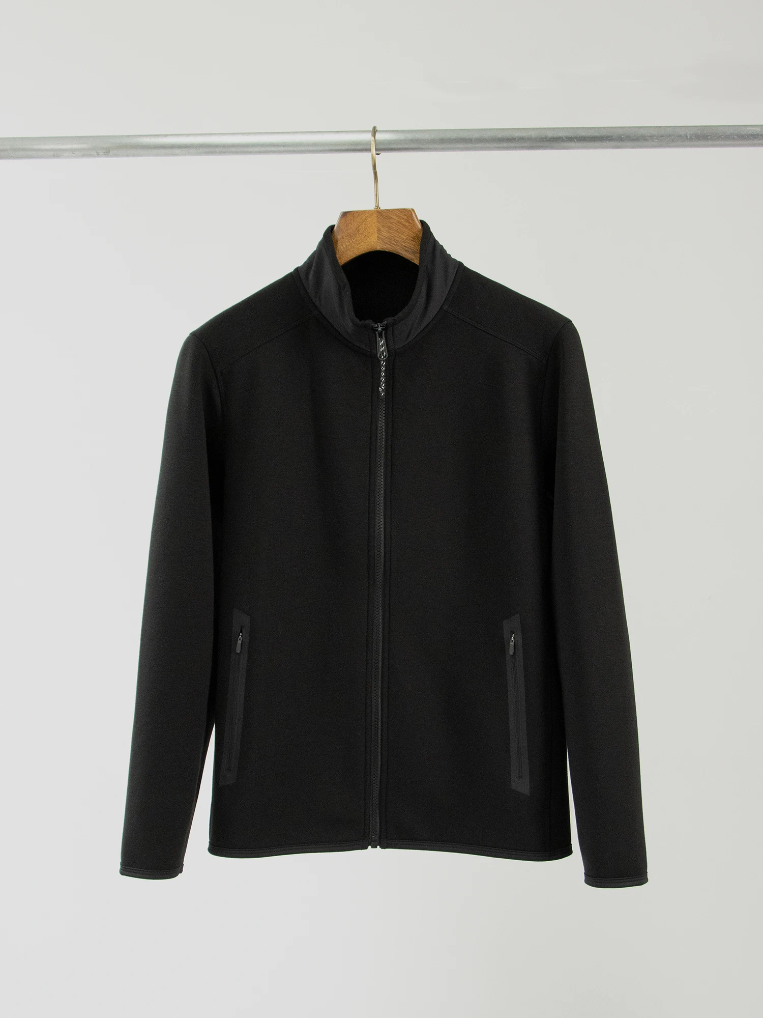 

Toray Primeflex High Performance Material Inteated Fce Stand Collar Deconstructed Lightweight Hoodie Men's Casual Wear