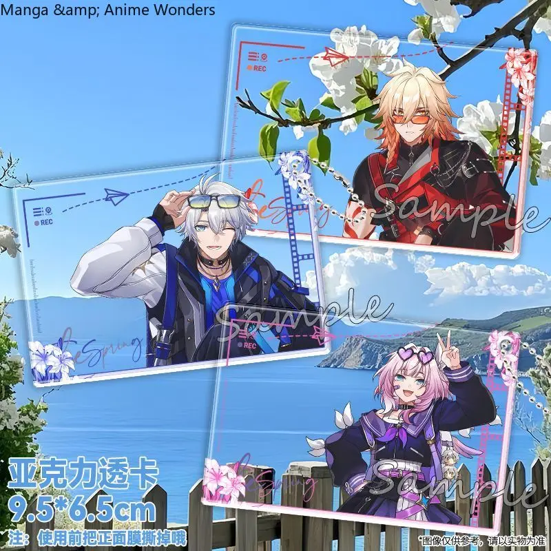 

Game Honkai: Star Rail Phainon Cosplay Acrylic Transparent Card Photo Card Pendant Collection Birthday Gift Anime Key Chain