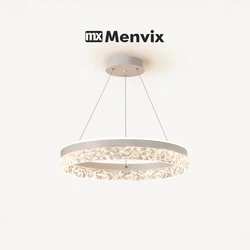 Modern Led Pendant Lights Home Living Dining Table Lighting Hanging Lamps for Ceiling Rings Suspension Design Lustre Luminaire