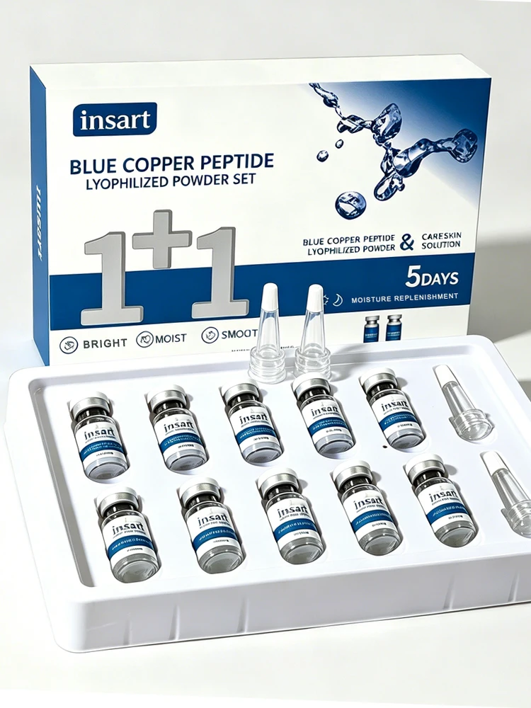 Serum GHK-Cu Serum Nawilżający z Niebieską Miedzią Odmładza, Naprawia Barierę Skórną, Poprawia Elastyczność — 2