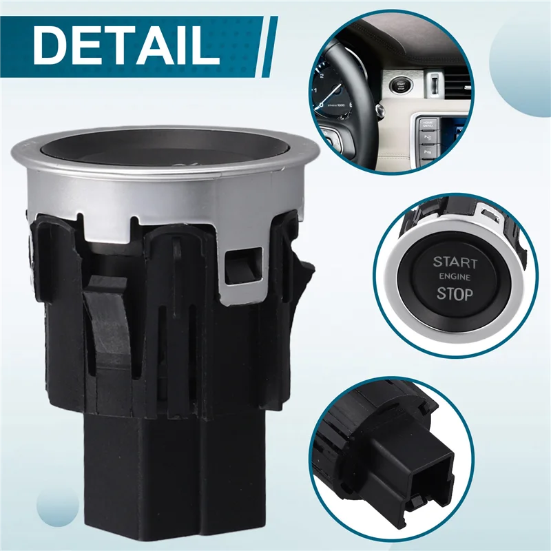 

Автомобильный запуск двигателя, кнопка зажигания LR070381 для Land Rover Range Rover Evoque 2019-2024