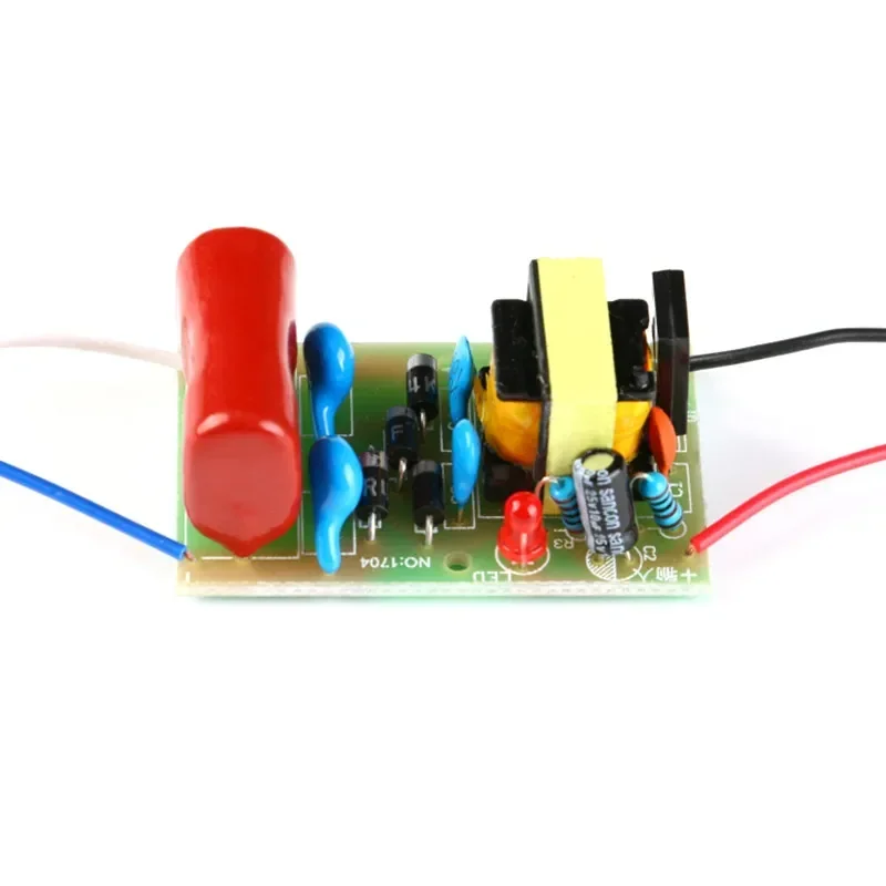 DC 3.7V to 1800V Booster Step Up Boost Board Module Arc Pulse DC Motor with High Voltage Capacitors Power Supply Module